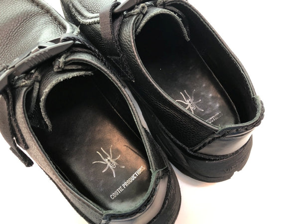 クーティー COOTIE PRODUCTIONS Tomo＆Co コラボ  MOCCA STRAP SHOES カウスエード シュリンクカウレザー  Vibram ビブラムソール BLACK 黒 メンズ靴 その他 ブラック 26cm 104-shoes32