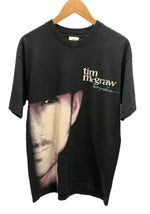 ヴィンテージ VINTAGE  ITEM 90s CRONIES Tim McGraw Everywhere 1997 アルバム プロモーション Tシャツ プリント ブラック Lサイズ 101MT-2369