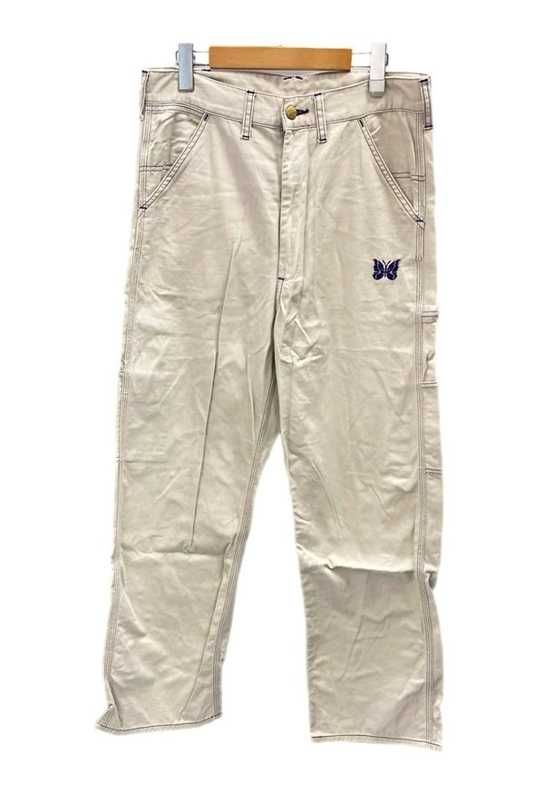 ニードルス Needles × SMITH’S スミス PAINTER PANT COTTON TWILL ペインターパンツ コットンツイル MADE IN JAPAN KP287 ボトムスその他 ロゴ ベージュ Sサイズ 101MB-481