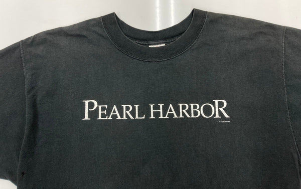 US古着 US 00s Pearl Harbor パールハーバー ムービーT 映画 FRUIT OF THE LOOM 黒 Tシャツ プリント ブラック XLサイズ 104MT-1635