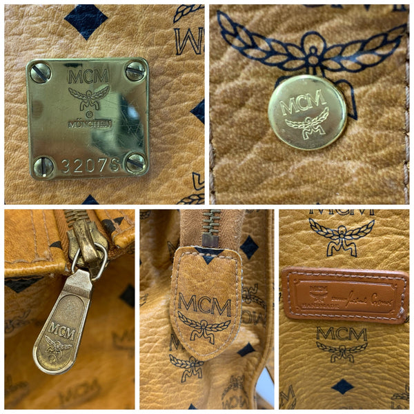 エムシーエム MCM ショルダーバッグ ロゴグラム バッグ レディースバッグ トートバッグ ブラウン 201goods-713