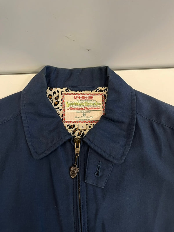 マクレガー McGREGOR SCOTTISH DRIZZLER JKT ドリズラージャケット スイングトップ BEAUTY＆YOUTH 113113251 ジャケット ネイビー Sサイズ 101MT-5202
