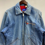 【曜日割引対象外】 ヴィンテージ vintage 70's BIG SMITH デニム ワーク ジャケット ブルー 201MT-3883 VB