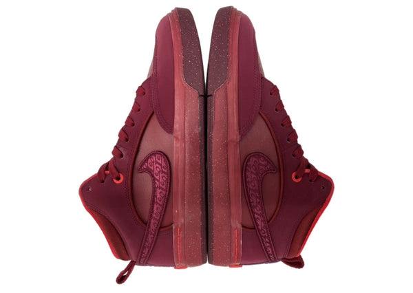 ナイキ NIKE 24年製 SB REACT LEO DARK BEETROOT リアクト レオ ダークビートルート シューズ 赤 FQ7639-600 メンズ靴 スニーカー レッド 26cm 104S-1023