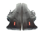 ナイキ NIKE Supreme × Air Force 1 Low "Black" シュプリーム × エアフォース1 ロー "ブラック" CU9225-001 メンズ靴 スニーカー ブラック 28cm 両足インソールロゴ剥がれあり 103S-1279