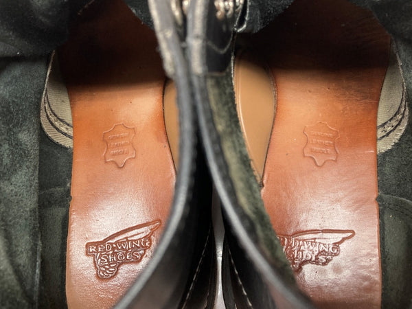 レッドウィング RED WING 6-inch CLASSIC ROUND TOE クラシック ラウンド スピードフック ワークブーツ アウトドア 8 1/2D 黒 8165 メンズ靴 ブーツ ワーク ブラック 26.5cm 104S-1071