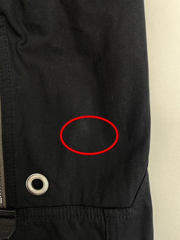 リックオウエンス Rick Owens BAUHAUS LARRY FLIGHTSUIT バウハウスラリーフライトスーツ ジャンプスーツ 黒 RU02B2553-TE つなぎ・オーバーオール ブラック 表記サイズUS42 101MB-642