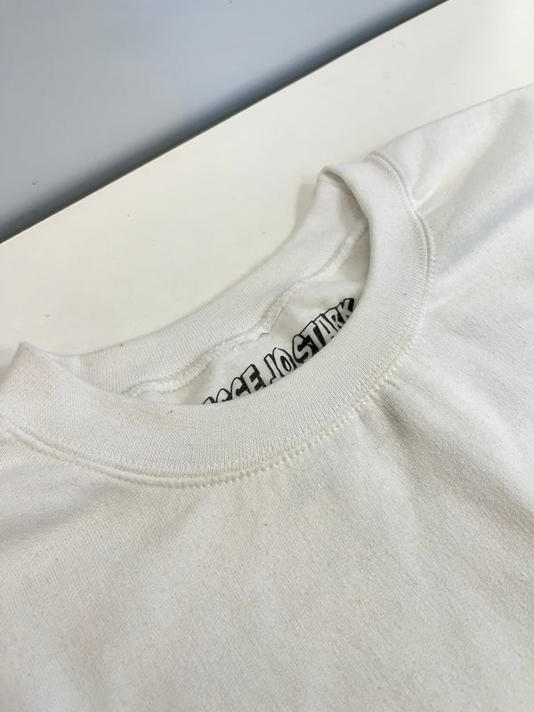 ジェシージョースターク JESSE JO STARK 白 長袖 US古着 骸骨 スカル スウェット ホワイト Lサイズ 101MT-4449