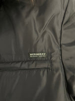 バーバリー Burberry BLACK LABEL ブラックレーベル シルバーフォックスファー ダウンジャケット 黒  BMP03-730-09 ジャケット ブラック Mサイズ 101MT-4980