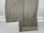 ヨウジヤマモト Yohji Yamamoto POUR HOMME 2TUCK LINEN PANTS リネン パンツ ジップフライ ズボン 薄茶 無地 HJ-P29-324 スラックス ベージュ サイズ 2 104MB-387