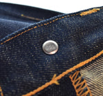 リーバイス Levi's 201 No.2 DENIM DEAD STOCK デッドストック 1920年モデル 復刻 555 バレンシア 工場 99年製 LVC リネンパッチ 青耳 20201-0020 デニム ブルー W33L36 103MB-598