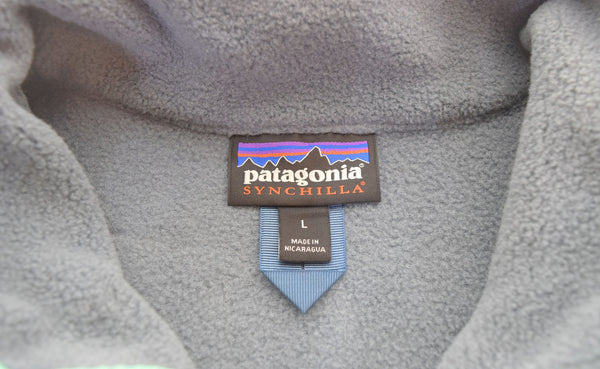 パタゴニア PATAGONIA フリース シンチラ ジャケット  22991 ジャケット ブルー Lサイズ 103MT-2772
