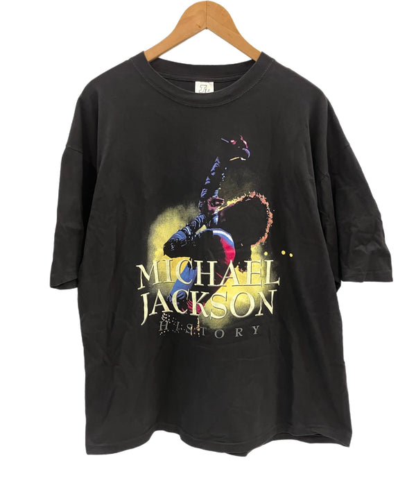 ヴィンテージ vintage 90’s 90年代 MICHAEL JACKSON HISORY  KING OF POP マイケルジャクソン VINTAGE ヴィンテージ XL Tシャツ ブラック LLサイズ 101MT-5060