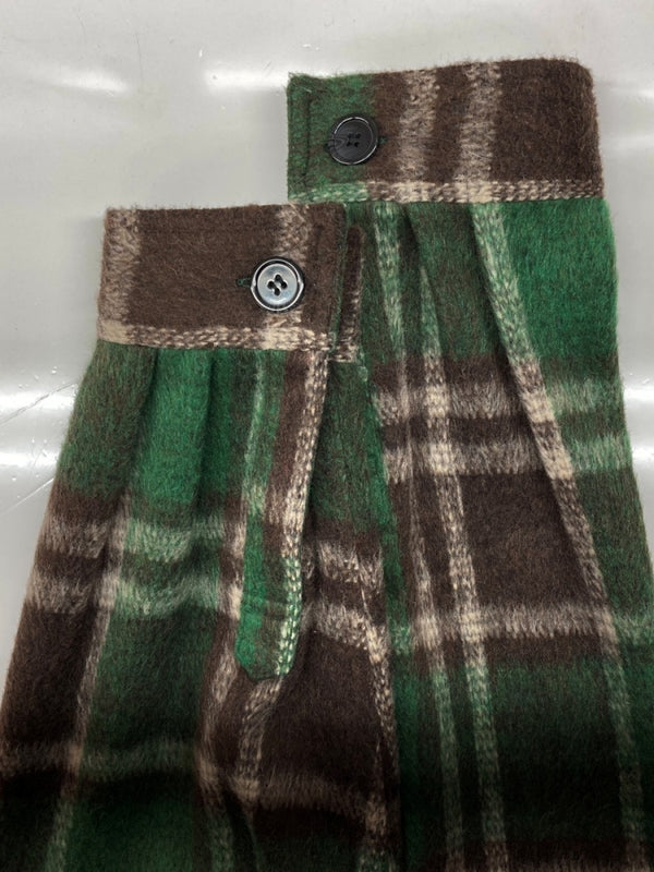 ウィンダンシー WIND AND SEA 23AW SHAGGY PLAID CPO SHIRT JACKET シャギー チェック シャツ ジャケット 起毛 長袖 緑 WDS-O-FAL-24-Q1-JK-08 ジャケット チェック グリーン Lサイズ 104MT-1784