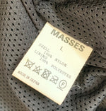 マシス MASSES  ナイロンジャケット NYLON JKT EXECUTION P ジャケット 総柄 ブラック Lサイズ 201MT-2293