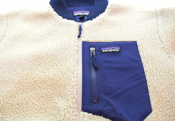 パタゴニア PATAGONIA Retro-X BOMBER Jacket レトロ ボマージャケット フリースブルゾン 22830FA19 ジャケット ベージュ Sサイズ 103MT-3131