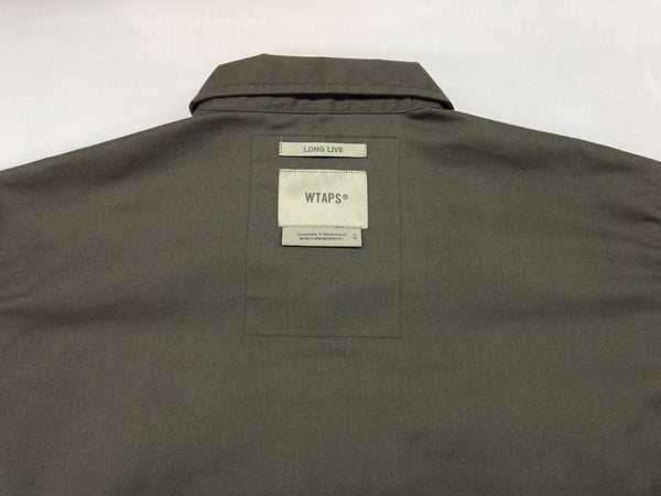 ダブルタップス WTAPS Jungle  LS  Ctpl. Twill. Dot Sight ジャングル ツイル ドット サイト Olive Drab オリーブ ドラブ KHAKI 緑 222WVDT-SHM03 SIZE1 ジャケット 刺繍 カーキ 104MT-759