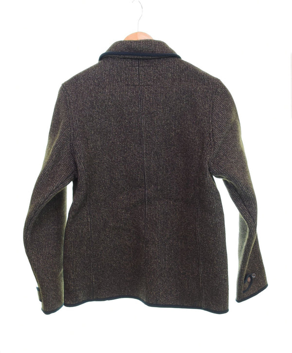 アイアンハート IRON HEART BEACH CLOTH COVERALL ビーチ クロス カバーオール  ジャケット ブラウン Sサイズ 103MT-2651