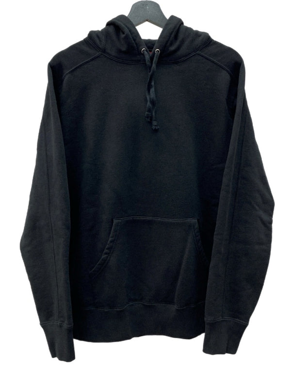 シュプリーム SUPREME 18AW Paneled Hooded Sweatshirt パネラド フーディ スウェット シャツ 黒 パーカ 刺繍 ブラック Mサイズ 104MT-2044