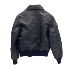 ミリタリー military 80’s 80年代 CORINTH MFG コリンス社製 MA-2 フライトジャケット EMAR ZIP SMALL ジャケット ブラック Sサイズ 101MT-5175