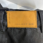プロジェクトジーアール PROJECT G/R コーティング デニム ブラック 1サイズ 201MB-1139