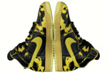 ナイキ NIKE 21年製 DUNK HI 1985 SP YELLOW ACID WASH ダンク ハイ イエロー アシッド ウォッシュ シューズ 黄 黒 DD9404-001 メンズ靴 スニーカー ブラック サイズ 32 104S-674