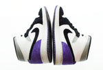 ナイキ NIKE AIR JORDAN 1 MID Purple エアジョーダン1 ミッド パープル 852542-105 メンズ靴 スニーカー パープル 27.5cm 103S-583