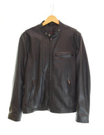 ライズ RIDEZ ACE JACKET シープ シングルライダースジャケット 黒 ジャケット ブラック Mサイズ 103MT-2521