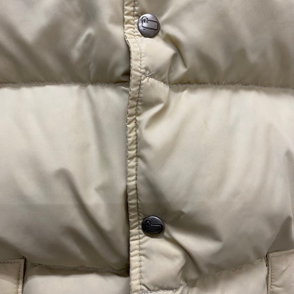 【曜日割引対象外】 ウールリッチ WOOLRICH 80's 紺タグ ダウンベスト USA製 ベスト ベージュ Lサイズ 201MT-4357 VB