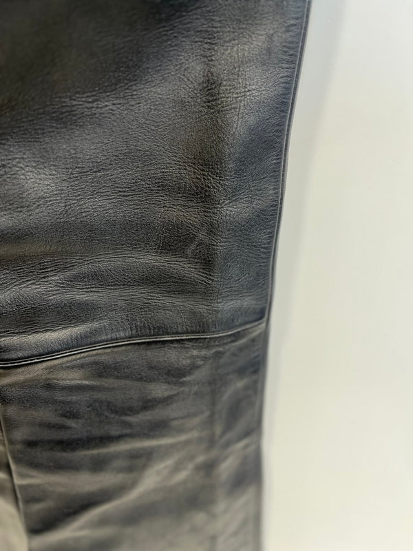 カドヤ KADOYA Leather pants 革パン レザーパンツ 黒  ボトムスその他 ブラック W30 101MB-657