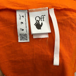 オフホワイト Off-White 21SS ピエロTee OMAA027F21JER015 Tシャツ オレンジ Mサイズ 201MT-4526