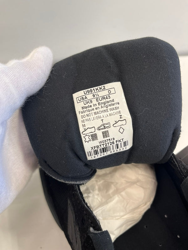 ニューバランス new balance 991V2 Triple Black トリプルブラック U991KK2 メンズ靴 スニーカー ブラック 27.5cm 101sh-2315