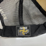 【中古】チャレンジャー CHALLENGER ロゴ メッシュキャップ 帽子 メンズ帽子 キャップ ブラック 201goods-823