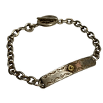 【曜日割引対象外】 【中古】アリゾナフリーダム ARIZONA FREEDOM 太陽神 唐草 SILVER×K18 メンズジュエリー・アクセサリー ブレスレット シルバー 201goods-703 VB