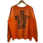 セントマイケル SAINT MICHAEL JS & LMB CRW SWEAT SM-YS8-0000-028 スウェット オレンジ Lサイズ 201MT-4163