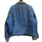 【曜日割引対象外】 リー Lee 90's ストームライダー デニムジャケット ブランケットライナー ジャケット ブルー 50サイズ 201MT-4521 VB