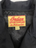 インディアン Indian Motorcycle DOUBLE RIDERS JACKET ダブル ライダース ジャケット ジップアップ バイカー アウター 黒 IM11038 サイズ 38 ジャケット 無地 ブラック 104MT-1918
