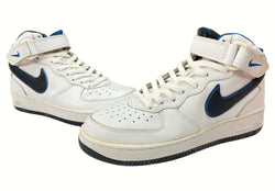 ナイキ NIKE 02年製 AIR FORCE 1 MID エア フォース ミッド AF1 デッドストック 観賞用 ESスタンプ 白 624039-103 メンズ靴 スニーカー ホワイト 27.5cm 104-shoes519