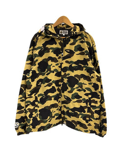 ア ベイシング エイプ A BATHING APE 1ST CAMO 2ND FULL ZIP HOODIE ナイロンジャケット カモフラ 001LJG301001X ジャケット マルチカラー Lサイズ 101MT-5300