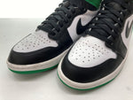 ナイキ NIKE 22年製 AIR JORDAN 1 RETRO HIGH OG CELTICS エア ジョーダン レトロ ハイ セルティックス AJ1 つま黒 白 緑 黒 DZ5485-031 メンズ靴 スニーカー ブラック 27cm 104-shoes627