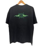 バンド band 00's Early Y2K M&O Metallica メタリカ フレイムロゴ ファイヤーパターン VINTAGE ヴィンテージ Tシャツ ブラック Lサイズ 101MT-4960