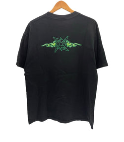 バンド band 00's Early Y2K M&O Metallica メタリカ フレイムロゴ ファイヤーパターン VINTAGE ヴィンテージ Tシャツ ブラック Lサイズ 101MT-4960