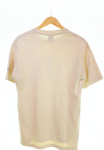 ステューシー STUSSY USA製 SSリンクロゴ プリント 半袖Tシャツ  Tシャツ ベージュ Mサイズ 103MT-2589