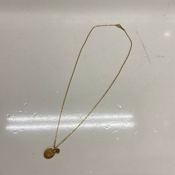 【曜日割引対象外】 【中古】ラッツ Rats DOG TAG NECKLACE ドッグタグネックレス K10YG メンズジュエリー・アクセサリー ネックレス・ペンダント ゴールド 201goods-632