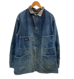 オシュコシュ OSHKOSH B'GOSH 60's 60年代 デニム カバーオール チョアコート ブランケット付き ライナー 横縞 VINTAGE ヴィンテージ ジャケット ブルー 101MT-5080
