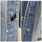 【曜日割引対象外】 ヴィンテージ vintage 40's~ US.NAVY ショールカラー デニムカバーオール ジャケット ブルー 201MT-4750 VB