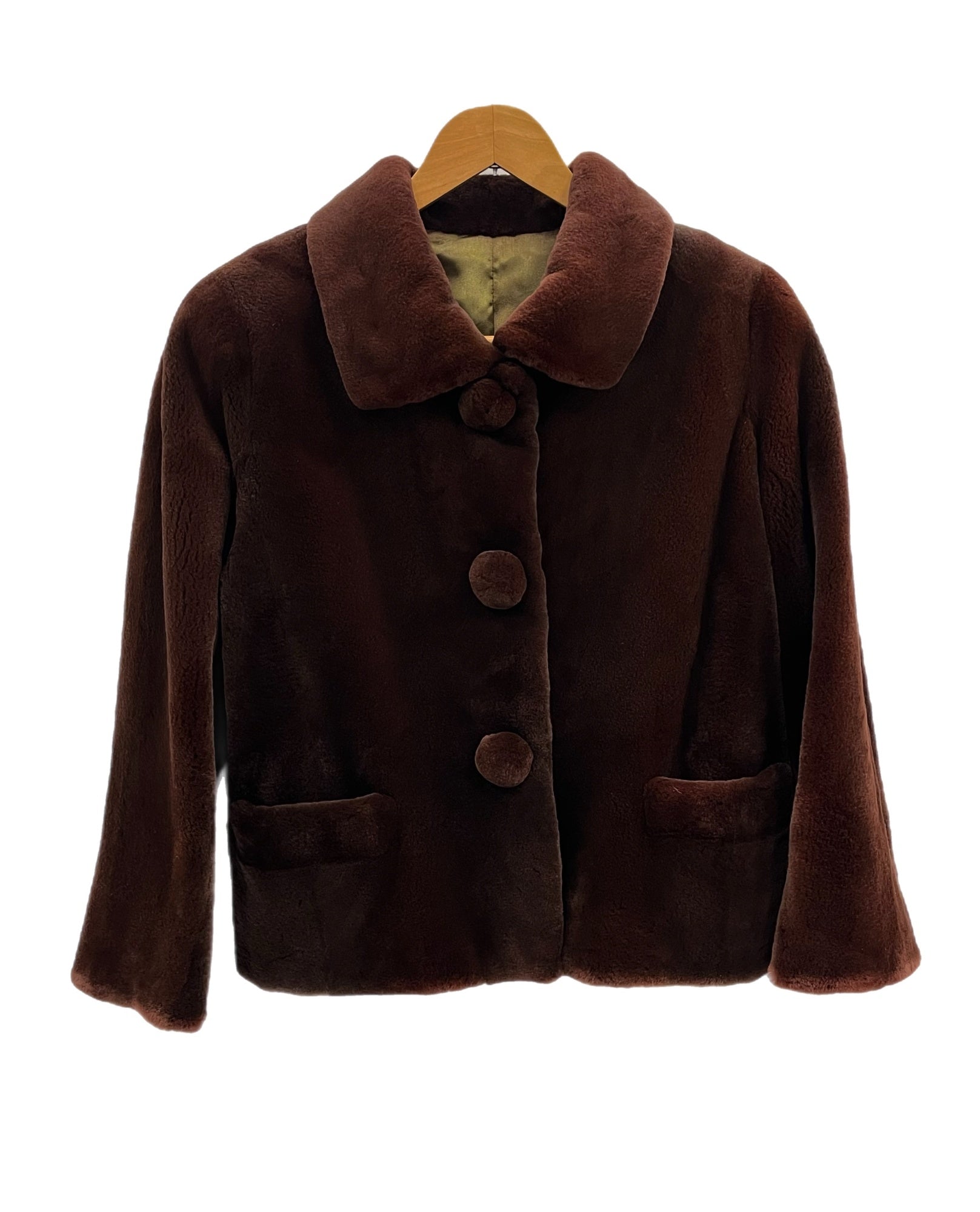 サガミンク SAGA MINK ROYAL ロイヤル ショート丈 毛皮コート ファー