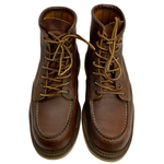 【曜日割引対象外】 レッドウィング RED WING アイリッシュセッター CLASSIC MOC TOE USA製 9D 1907 メンズ靴 ブーツ ワーク ブラウン 27cmサイズ 201-shoes1560 VB