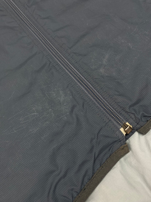 パタゴニア Patagonia 05AW PUFFBALL VEST パフボール ベスト ジップアップ アウトドア ブルーグレー 灰 青 84015F5 ベスト ロゴ グレー Sサイズ 104MT-2199