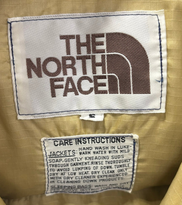 ノースフェイス THE NORTH FACE 70's 茶タグ ダウンジャケット ジャケット ブルー Sサイズ 201MT-3196